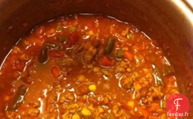 Soupe facile aux tacos à la dinde