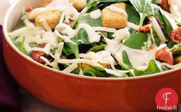 Salade d'épinards suisses
