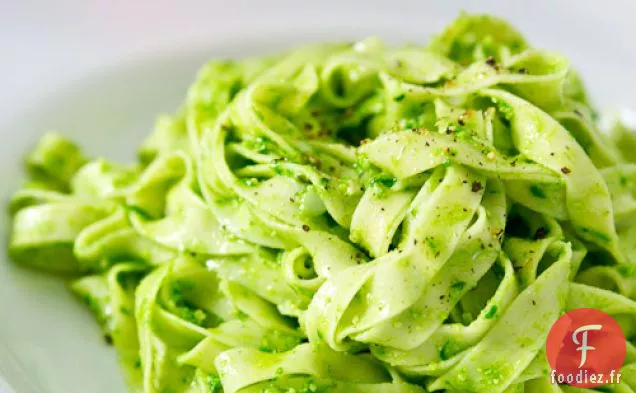 Pâtes au Pesto Rampe