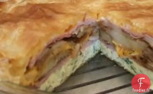 Torte d'omelette pour le brunch