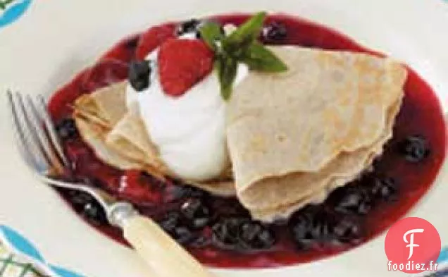 Crêpes de brunch au sarrasin