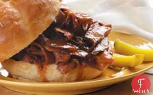 Barbecue de rôti de bœuf