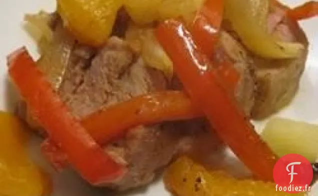 Filet de porc hawaïen