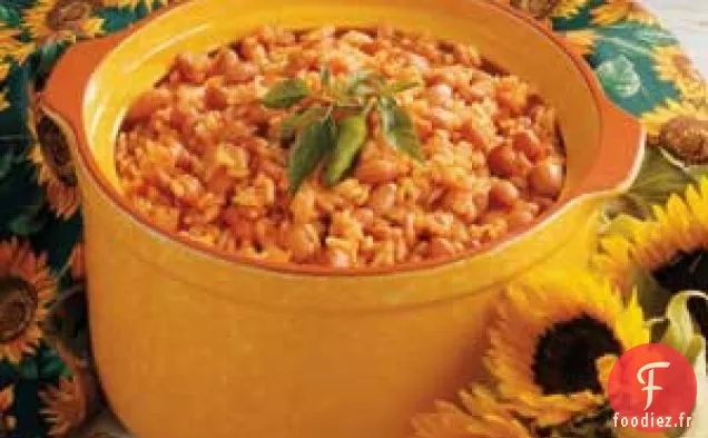 Haricots Pinto et riz