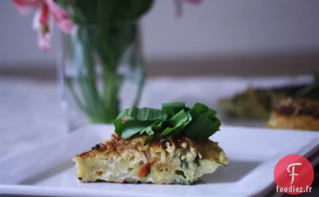 Frittata Spaghetti Avec Rampes
