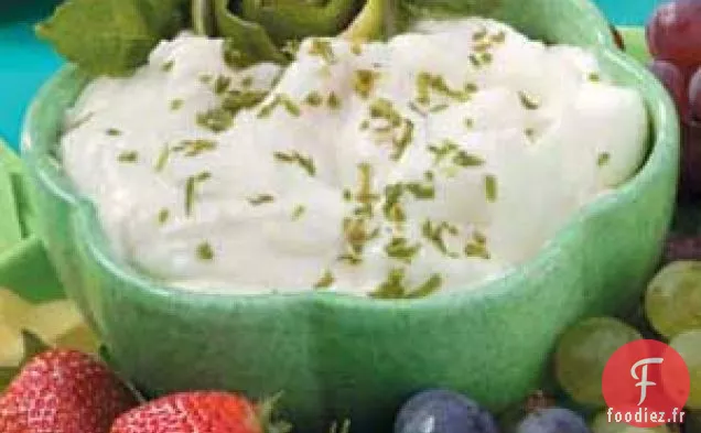 Trempette aux fruits qui disparaît