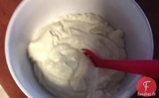 Purée de chou-fleur à l'ail