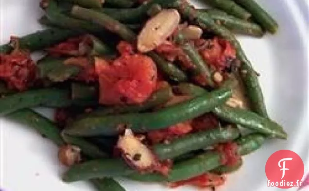 Haricots verts aux amandes