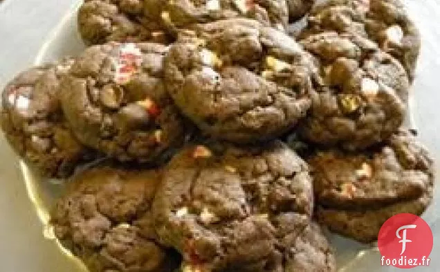 Biscuits aux pépites de chocolat et à la menthe poivrée