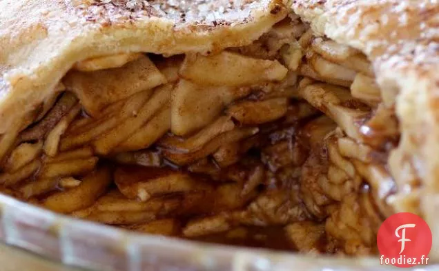 La tarte aux pommes et au caramel ultime