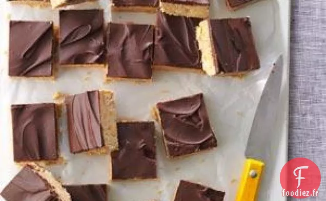 Friandises au chocolat et aux cacahuètes
