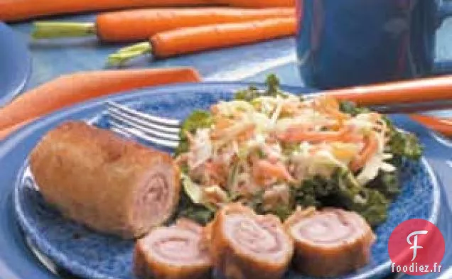 Salade de chou aux raisins secs