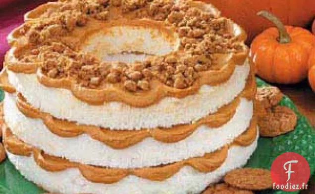Gâteau des anges à la citrouille