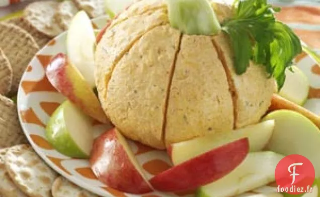 Boule de fromage à la citrouille