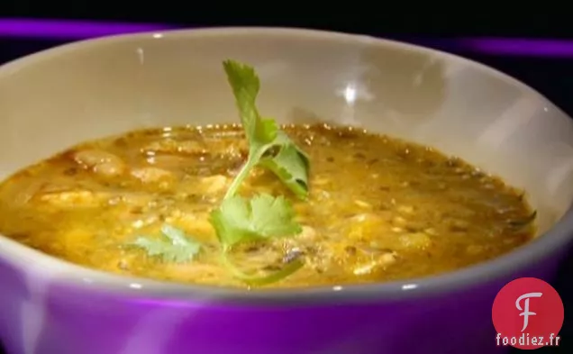 Chili au poulet et aux haricots blancs de Sharsh
