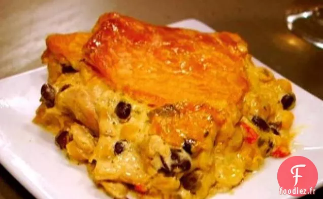 Tourte au poulet du sud-ouest de Sunny