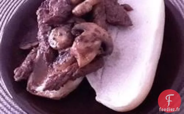 Sandwich MM - Sandwich au steak et aux champignons
