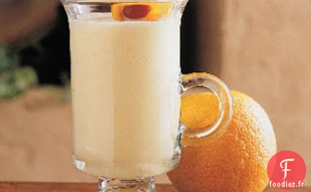 Smoothie givré à l'orange