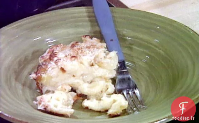 Macaronis crémeux aux quatre fromages