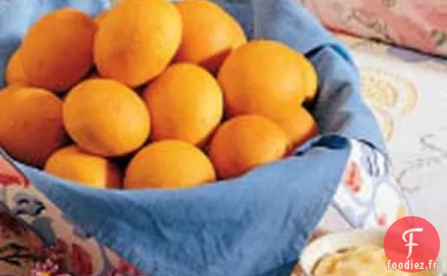 Petits pains aux carottes dorées
