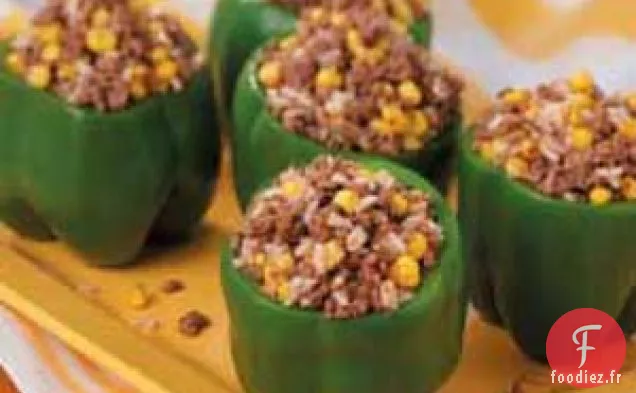Poivrons farcis piquants