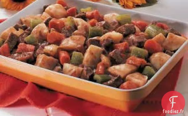 Ragoût de bœuf au four