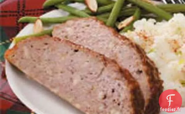 Pain de viande salé