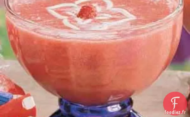 Soupe aux fruits étoilés