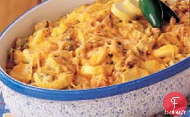 Casserole de farce à la courge