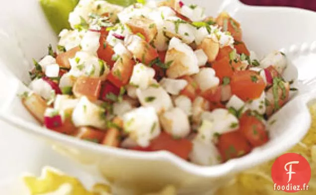 Salsa aux crevettes épicées