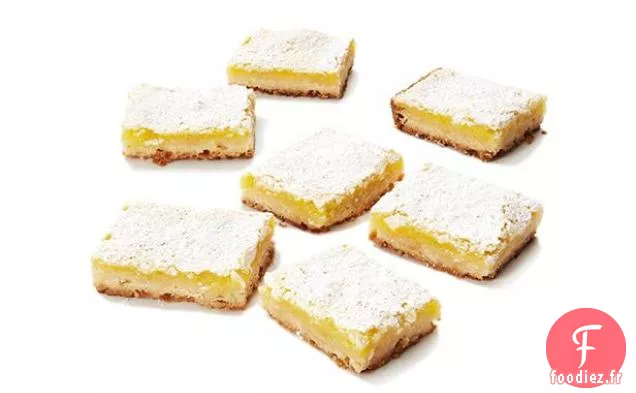 Barres au citron