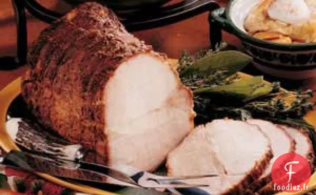 Rôti de porc épicé