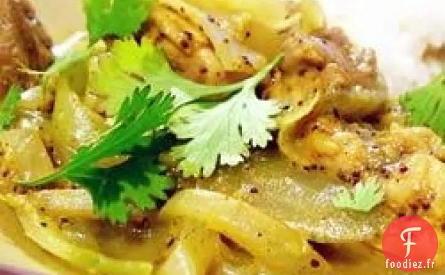 Curry de poulet épicé