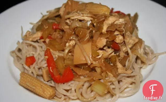 Recette de Crockpot Chow Mein