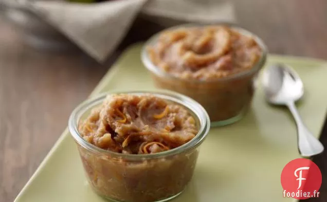 Compote de pommes maison