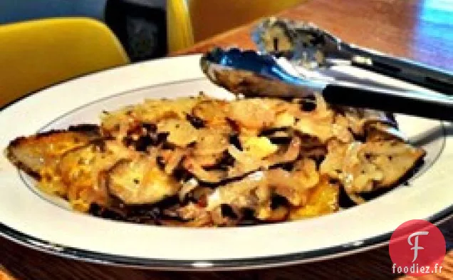 Pommes de terre au feu de camp