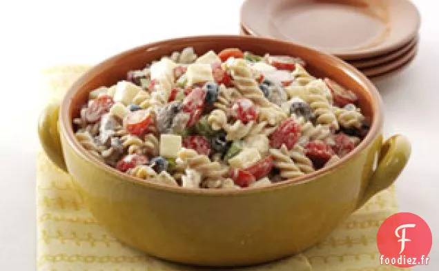 Salade de pâtes italienne relookée