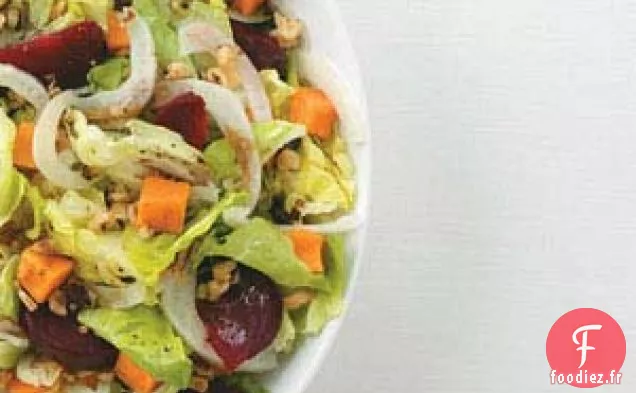 Salade de betteraves rôties