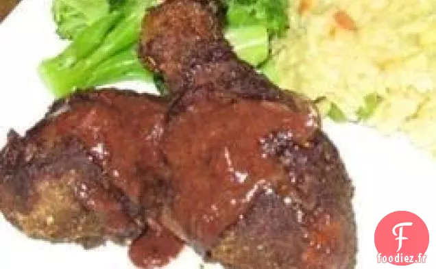 Poulet exotique à la grenade