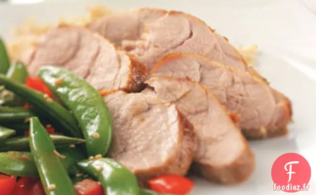 Filet de porc asiatique mariné