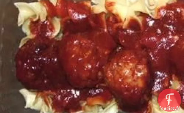 Boulettes de viande au barbecue