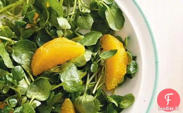 Salade de cresson et d'orange