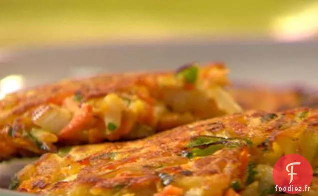 Galettes de légumes racines