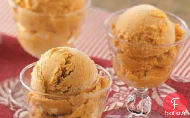 Glace à la citrouille maison