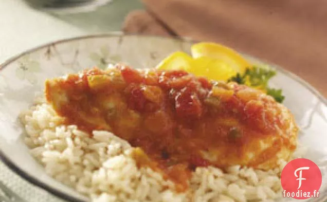 Poulet à la salsa abricot-orange