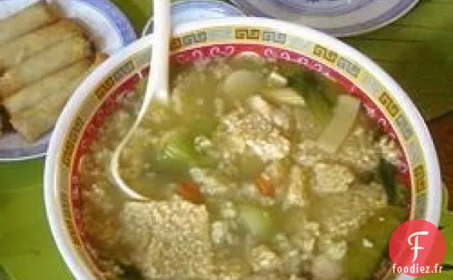 Soupe De Riz Chaude Chinoise