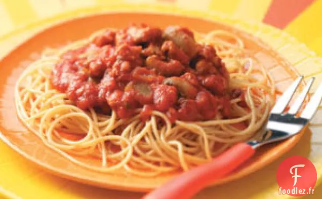 Sauce spaghetti à la dinde