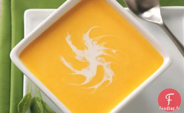 Soupe de courge musquée