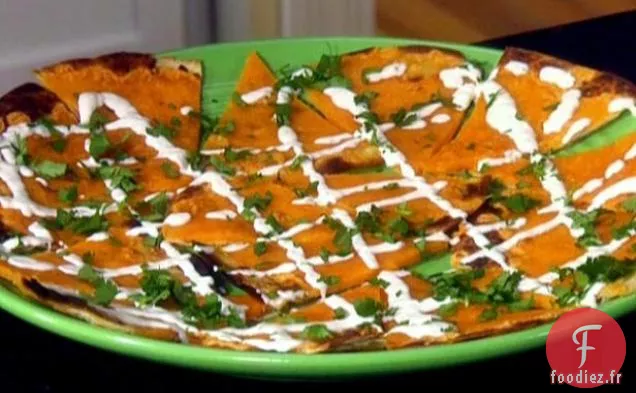 Quesadillas ouvertes croustillantes
