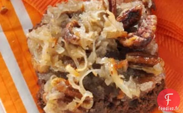 Brownies au chocolat allemands